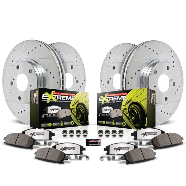 PowerStop Z26 Street Warrior Brake Upgrade Kit for '20-'25 C8 Corvette