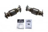 Gatos de acero inoxidable Kooks para Corvette C8 '20-'23 (21803300)