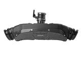 Top view of aFe Black Series Carbon Fiber Cold Air Intake for '20-'23 C8 Corvette offered by Upstate Speed.
