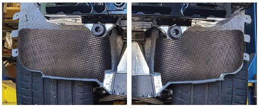 CORSA Black Out Heat Shields for '20-'25 C8 Corvette (AC010)
