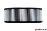 Front view of aFe Factory Air Box Magnum FLOW Pro DRY S Air Filter for '20-'23 C8 Corvette offered by Upstate Speed.