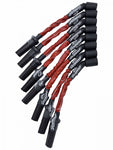 Cables de bujía de alto rendimiento Granatelli Motor Sports (28-1629-HTR)