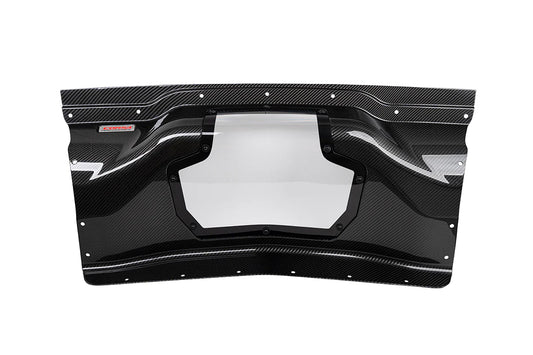 CORSA Carbon Fiber Clear Trunk Panel for '20-'25 C8 Corvette (44009)