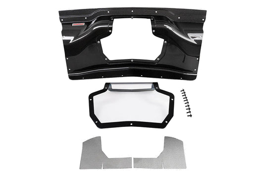 CORSA Carbon Fiber Clear Trunk Panel for '20-'25 C8 Corvette (44009)