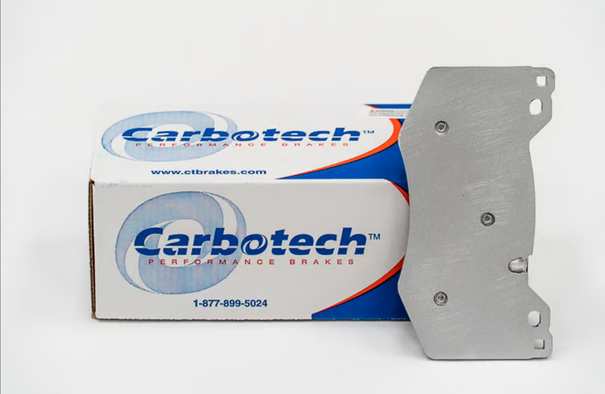 Carbotech XP8 Front Brake Pads for '20-'25 Z51 C8 Corvette (CT28951F-XP8)