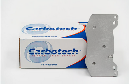 Carbotech XP8 Front Brake Pads for '20-'25 Z51 C8 Corvette (CT28951F-XP8)