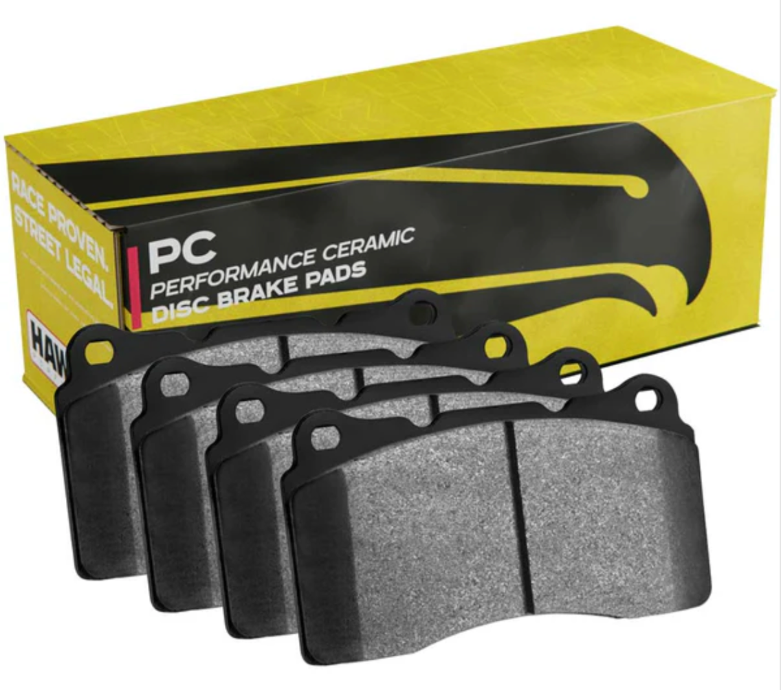 Hawk Performance PC Front Brake Pads for '20-'25 Z51 C8 Corvette (HB926Z.577)