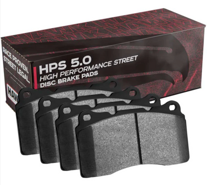 Hawk Performance HPS 5.0 Front Brake Pads for '20-'25 Z51 C8 Corvette (HB926B.577)