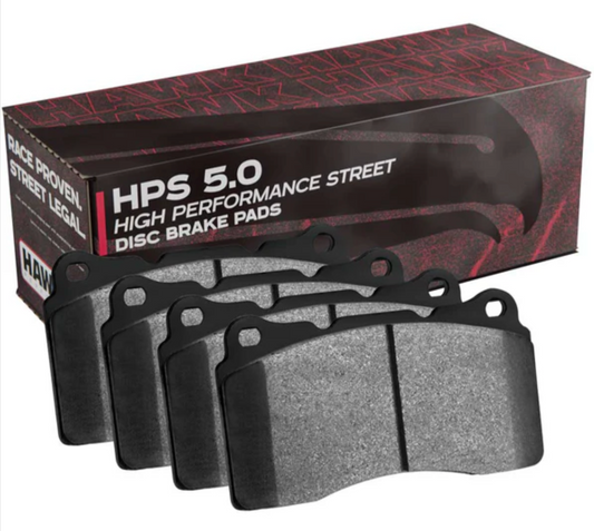 Hawk Performance HPS 5.0 Front Brake Pads for '20-'25 Z51 C8 Corvette (HB926B.577)
