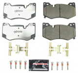 Powerstop Z26 Extreme Street Carbon Fiber Front Brake Pads for '20-'24 C8 Corvette (Z26-8009)