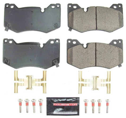 Powerstop Z23 Evolution Sport Carbon Fiber Front Brake Pads for '20-'25 C8 Corvette (Z23-8009)