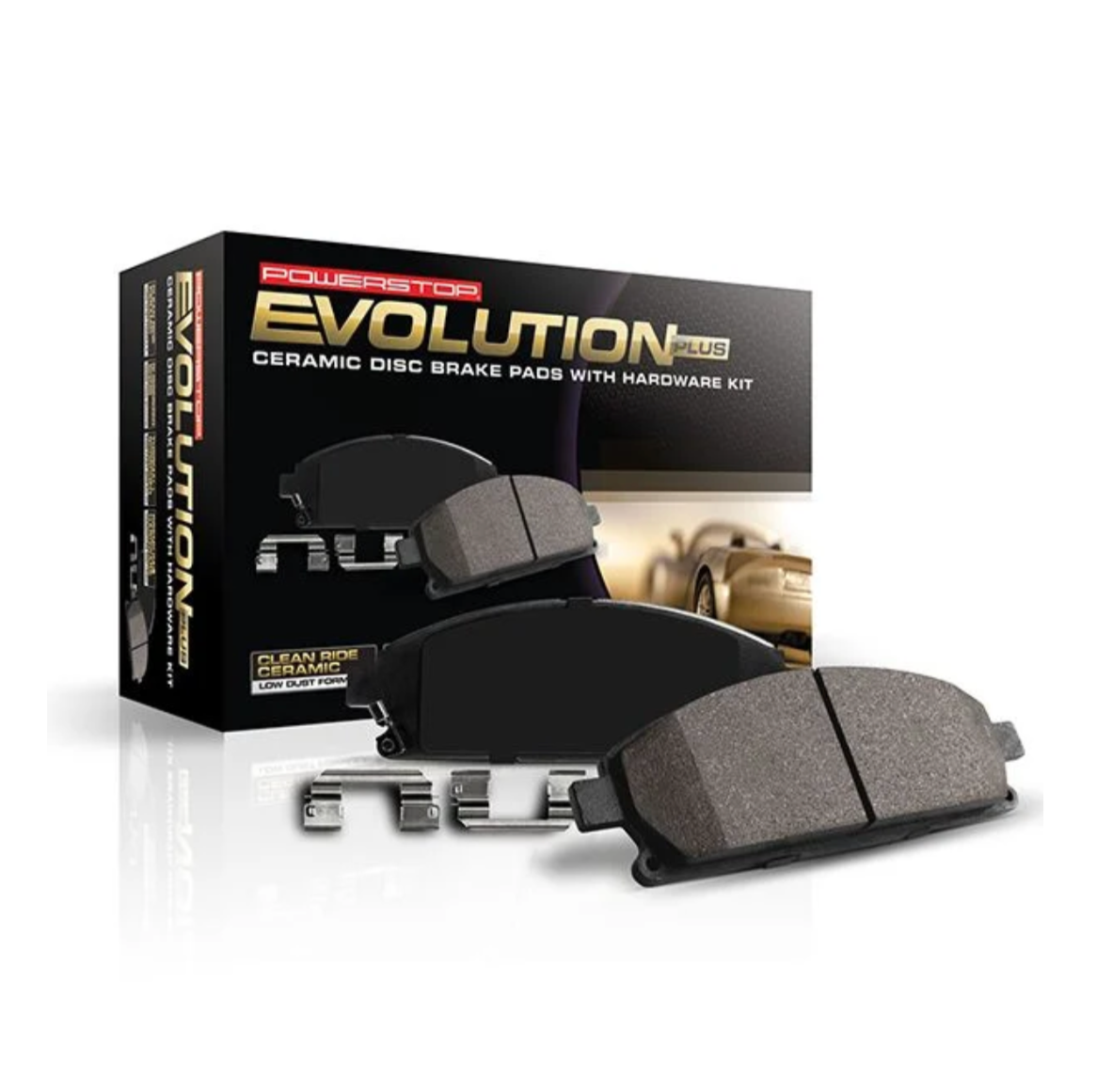 Powerstop Z17 Evolution Ceramic Rear Brake Pads for '20-'25 C8 Corvette (17-8008)