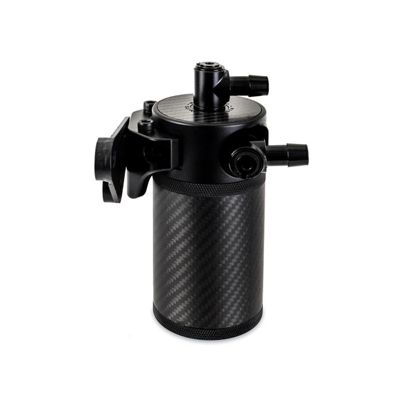 Mishimoto Carbon Fiber Baffled Oil Catch Can Kit for '20-'25 C8 Corvette (MMBCC-C8-20PCF)