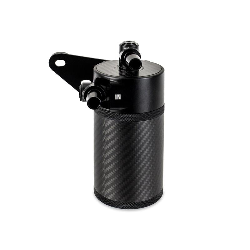 Mishimoto Carbon Fiber Baffled Oil Catch Can Kit for '20-'25 C8 Corvette (MMBCC-C8-20PCF)
