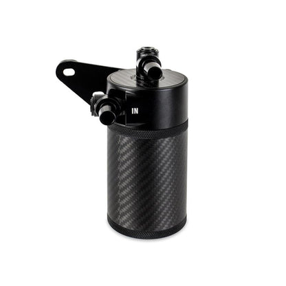 Mishimoto Carbon Fiber Baffled Oil Catch Can Kit for '20-'25 C8 Corvette (MMBCC-C8-20PCF)