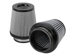 Replacement aFe Black and Track Series Carbon Fiber Cold Air Intake Pro DRY S Air Filters for '20-'23 C8 Corvette (21-91020-MA)