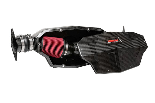 Admisión de fibra de carbono CORSA Performance con filtros DryTech para Corvette C8 '20-'23 (44003D)
