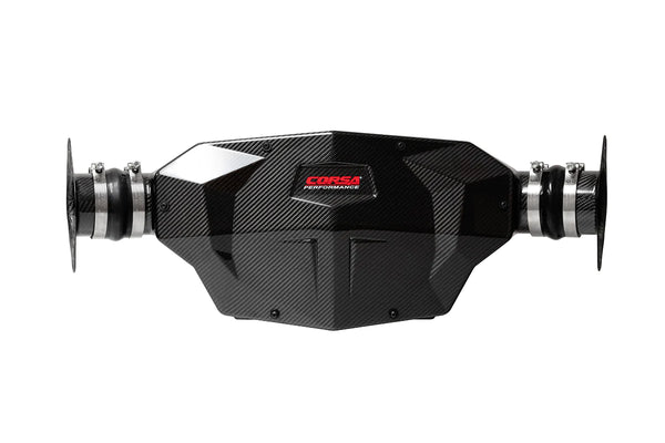 CORSA Performance Carbon Fiber Intake with DryTech Filters for '20-'23 C8 Corvette (44003D)