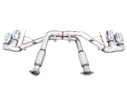 AWE Tuning Track Edition Cat-Back sin válvula para Corvette C8 '20-'23