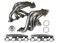 aFe 1-7/8" Twisted Steel 304 Raw Stainless Steel Headers and hardware for '20-'23 C8 Corvette offered by Upstate Speed.