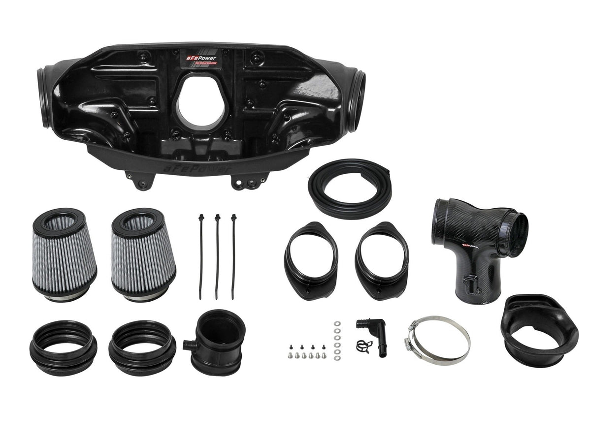 aFe Track Series Carbon Fiber Cold Air Intake for '20-'25 C8 Corvette