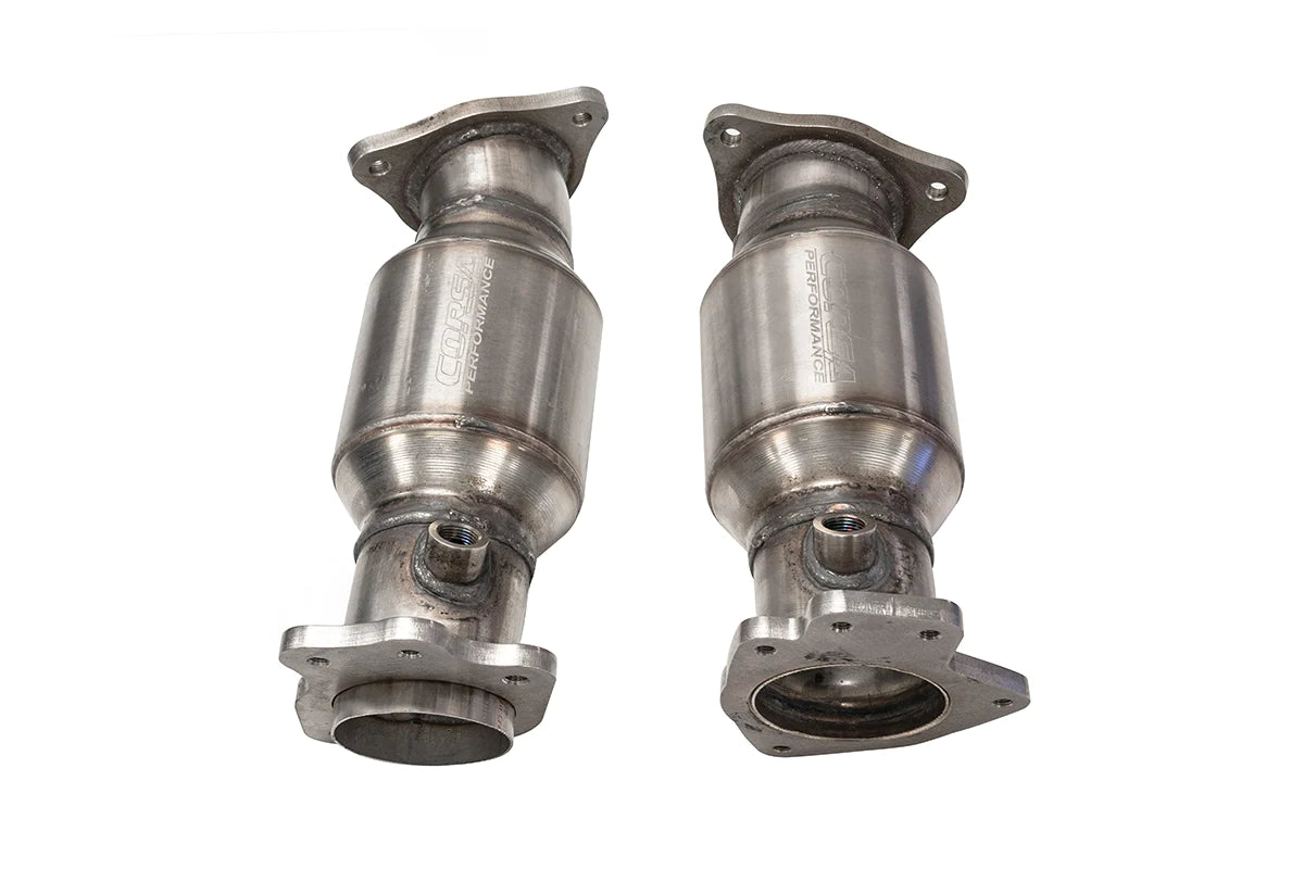 CORSA High Flow 400 Cell Cats for '20-'25 C8 Corvette (16234)