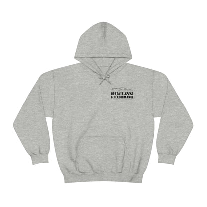 Sudadera con capucha Upstate de velocidad y rendimiento