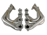 Alternate view of aFe 1-7/8" Twisted Steel 304 Brushed Stainless Steel Headers for '20-'23 C8 Corvette offered by Upstate Speed.