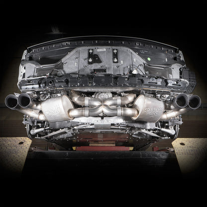Escape Cat-Back de Stainless Works para Corvette C8 '20-'23