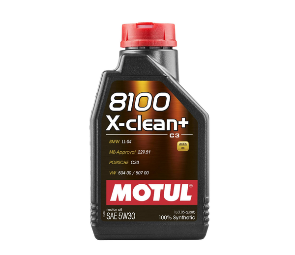 Aceite de Motor MOTUL 5W30 X-Clean 1L (106376)