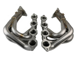 Alternate view of aFe 1-7/8" Twisted Steel 304 Raw Stainless Steel Headers for '20-'23 C8 Corvette offered by Upstate Speed.